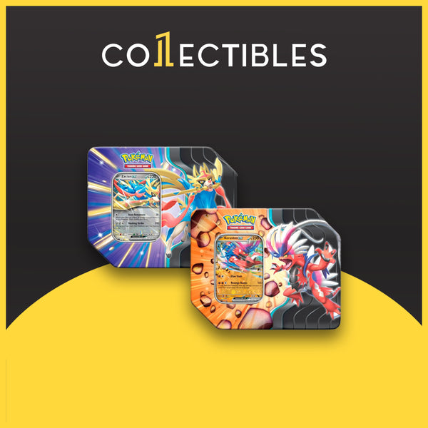 Pokemon English TCG Scarlet & Violet: Slashing Legends Large Tin